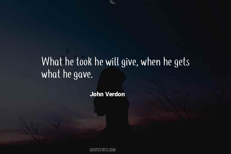 Quotes About Verdon #627546