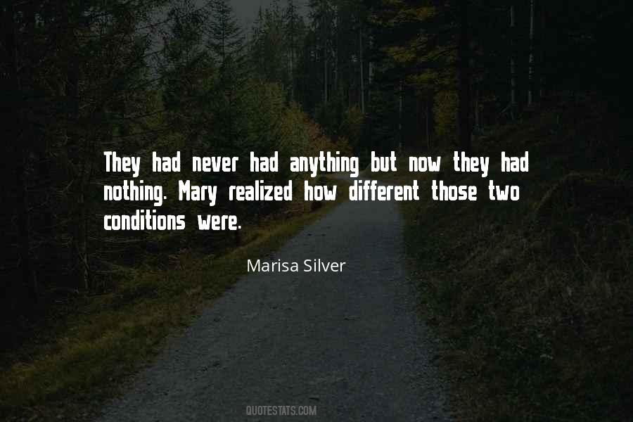 Marisa Silver Quotes #1329967