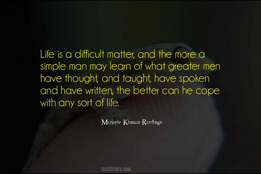 Marjorie Kinnan Rawlings Quotes #359883