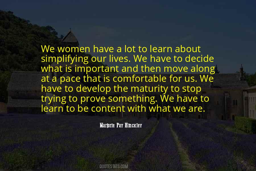 Marjorie Pay Hinckley Quotes #1730190