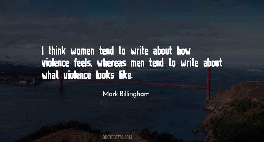 Mark Billingham Quotes #1033277