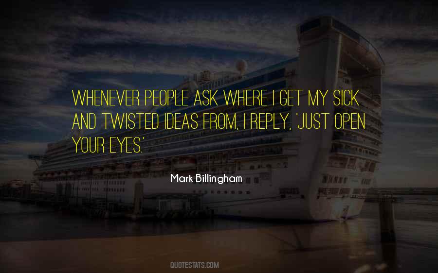 Mark Billingham Quotes #1055570