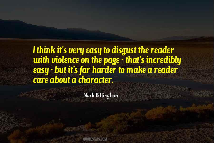 Mark Billingham Quotes #1755860