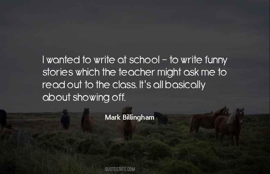 Mark Billingham Quotes #361823