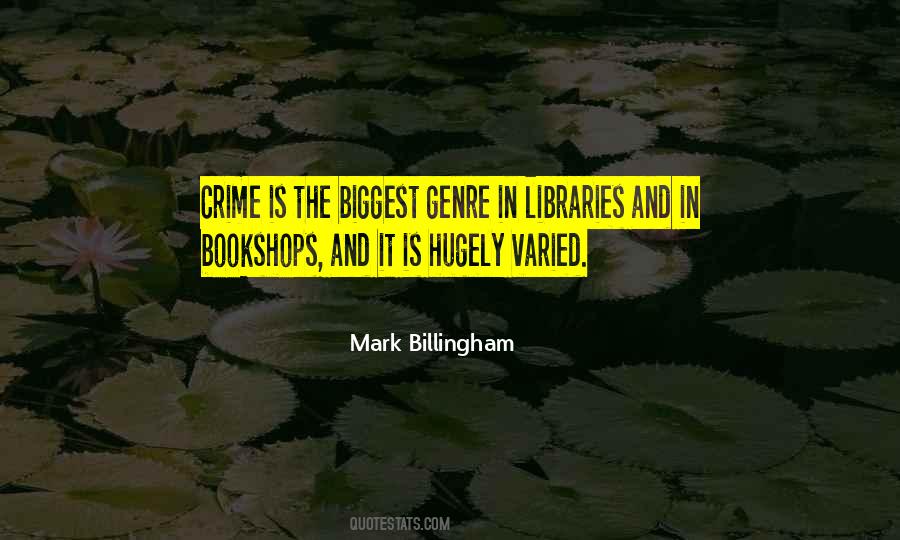 Mark Billingham Quotes #585780