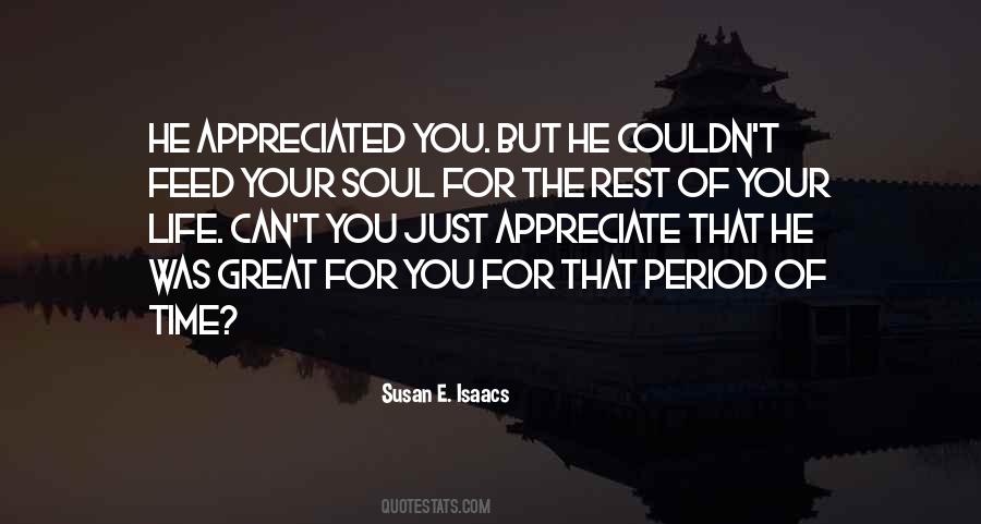 Quotes About Appreciation For Life #1735573