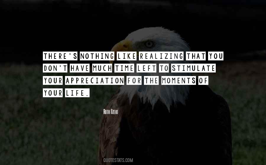 Quotes About Appreciation For Life #410491
