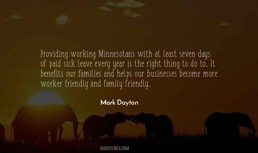 Mark Dayton Quotes #1102429