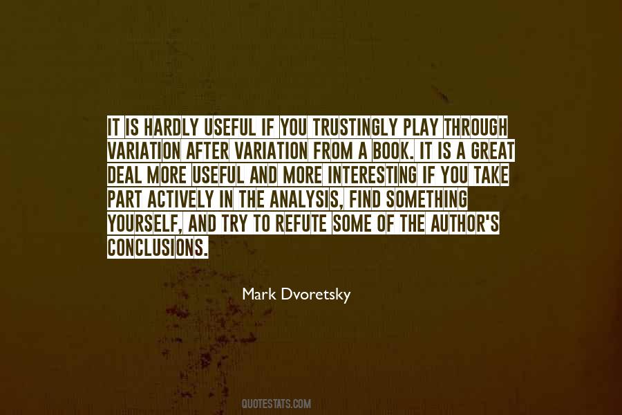 Mark Dvoretsky Quotes #863853