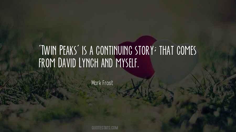 Mark Frost Quotes #1127138