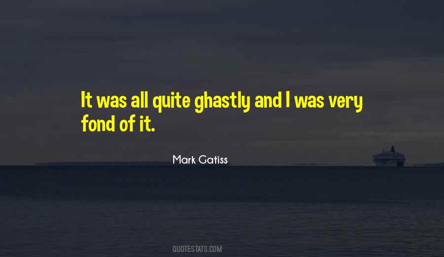 Mark Gatiss Quotes #914223
