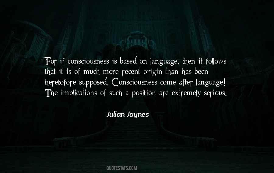 Quotes About Origin Of Language #883524