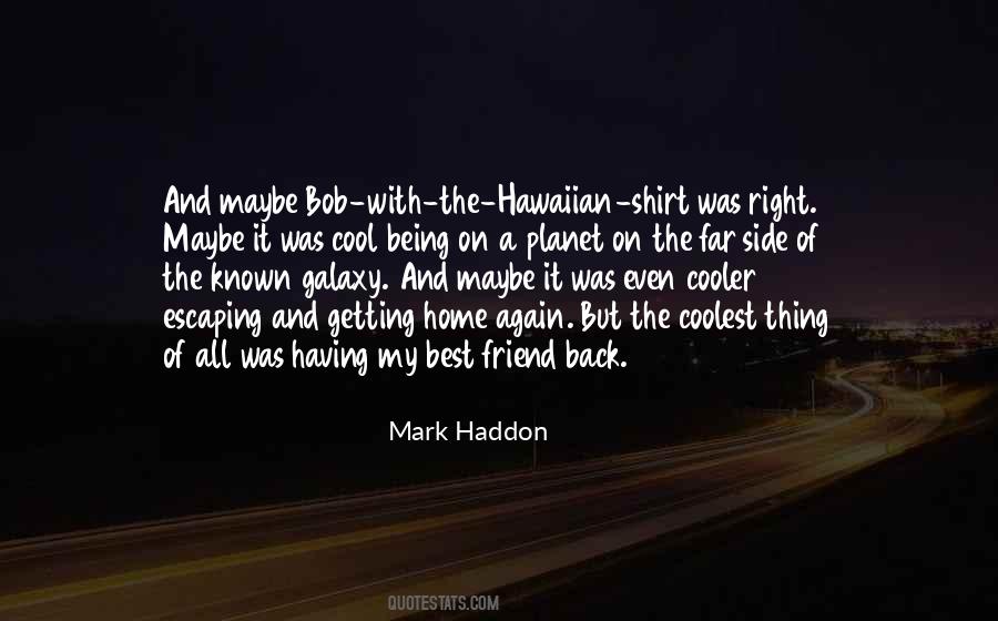 Mark Haddon Quotes #488417