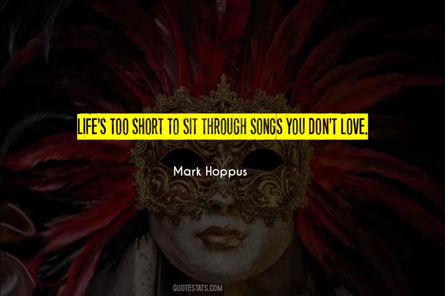 Mark Hoppus Quotes #1549442