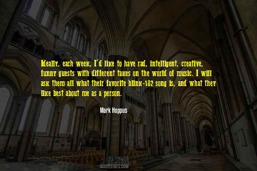 Mark Hoppus Quotes #816644
