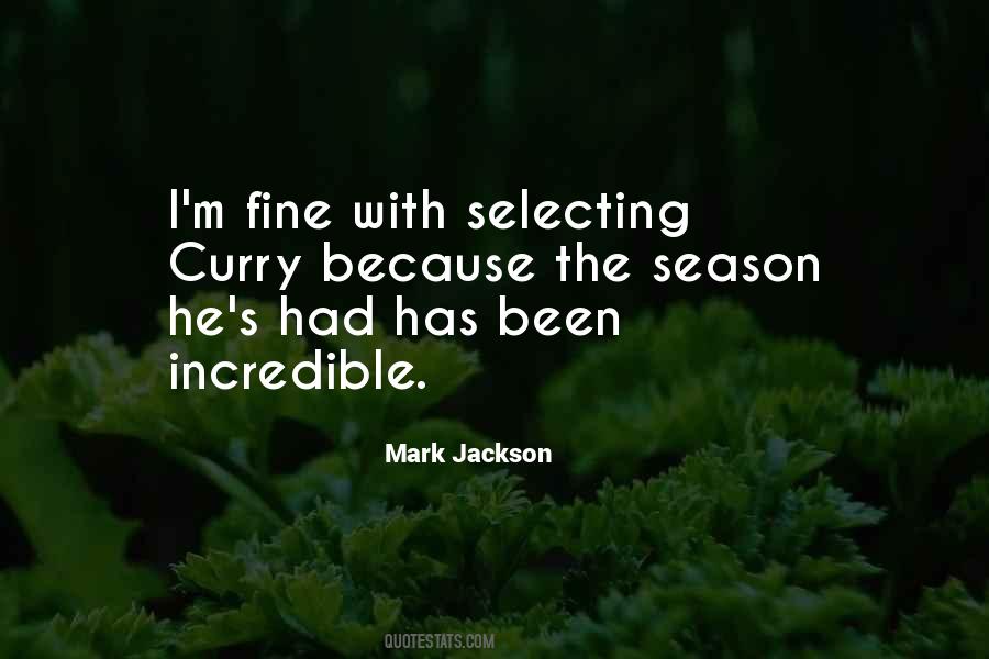 Mark Jackson Quotes #598828