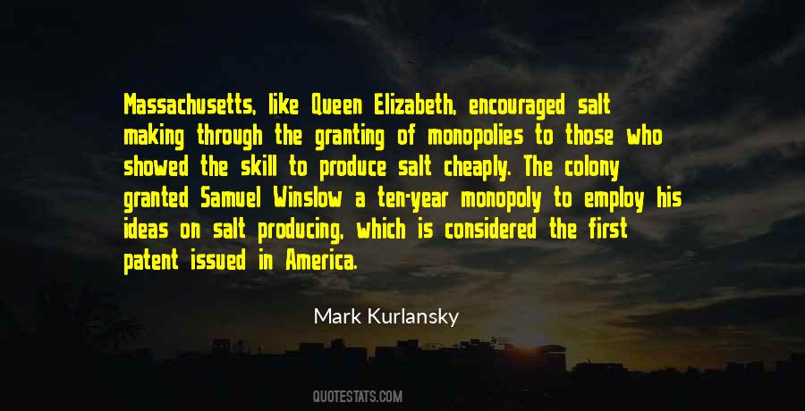 Mark Kurlansky Quotes #1029099