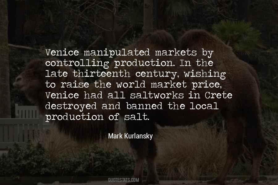 Mark Kurlansky Quotes #1800970