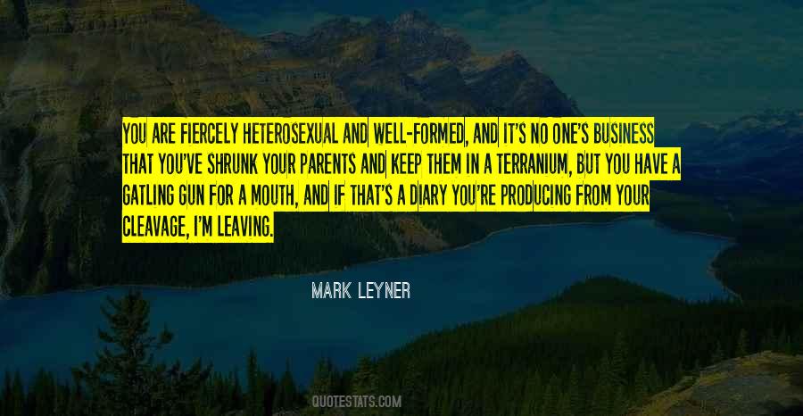Mark Leyner Quotes #738497