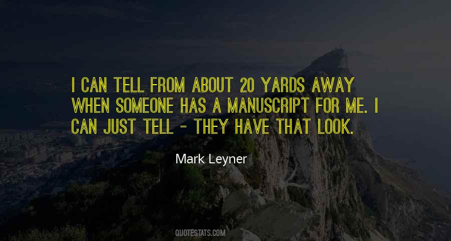 Mark Leyner Quotes #985989