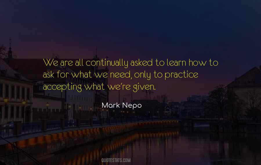 Mark Nepo Quotes #276095