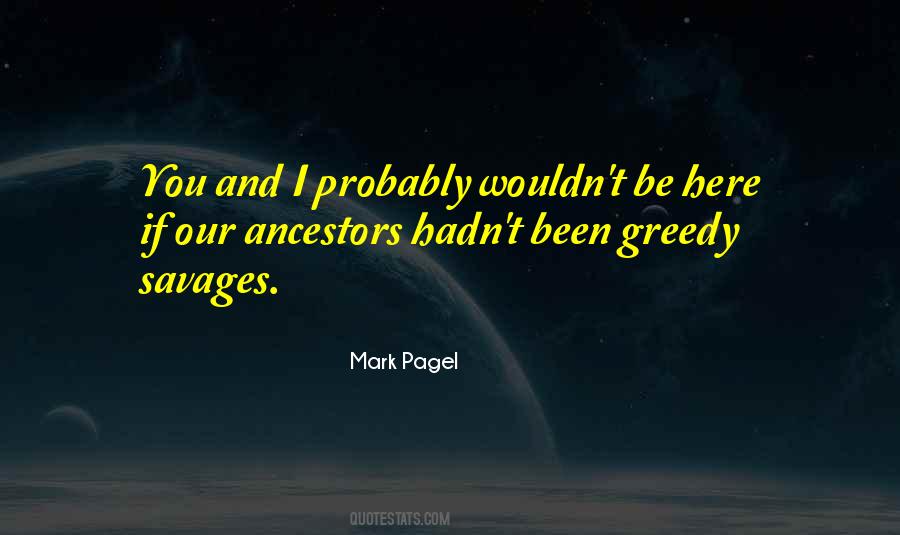 Mark Pagel Quotes #1404058