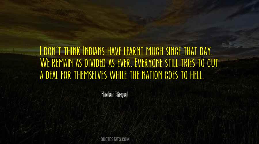 Quotes About Divided Nation #1588411