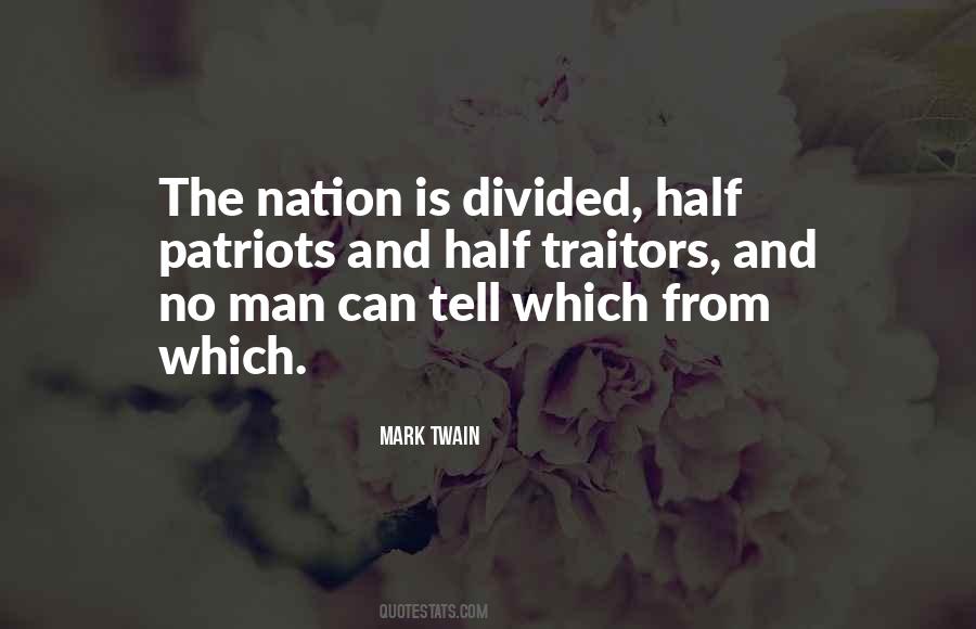 Quotes About Divided Nation #427322