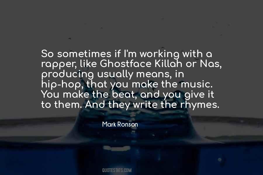 Mark Ronson Quotes #1009370