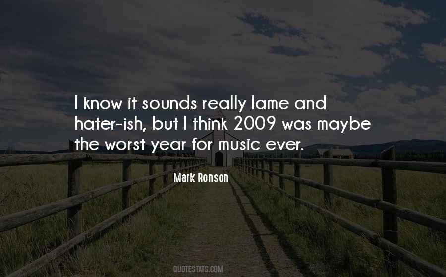 Mark Ronson Quotes #1076228
