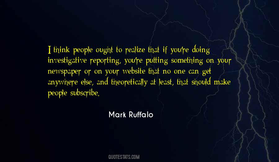 Mark Ruffalo Quotes #886900