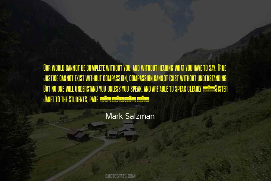 Mark Salzman Quotes #42958