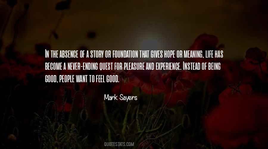Mark Sayers Quotes #656280