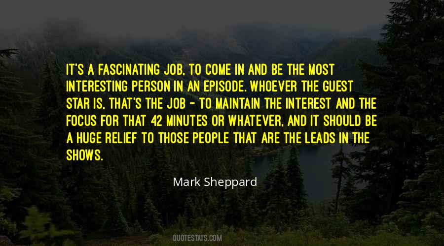 Mark Sheppard Quotes #475801