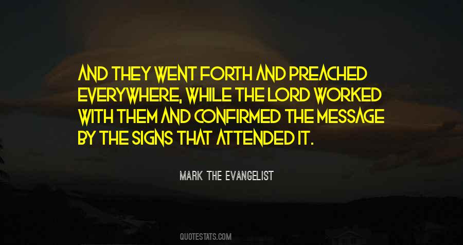 Mark The Evangelist Quotes #648212