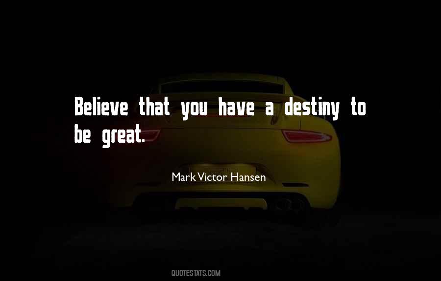 Mark Victor Hansen Quotes #865461