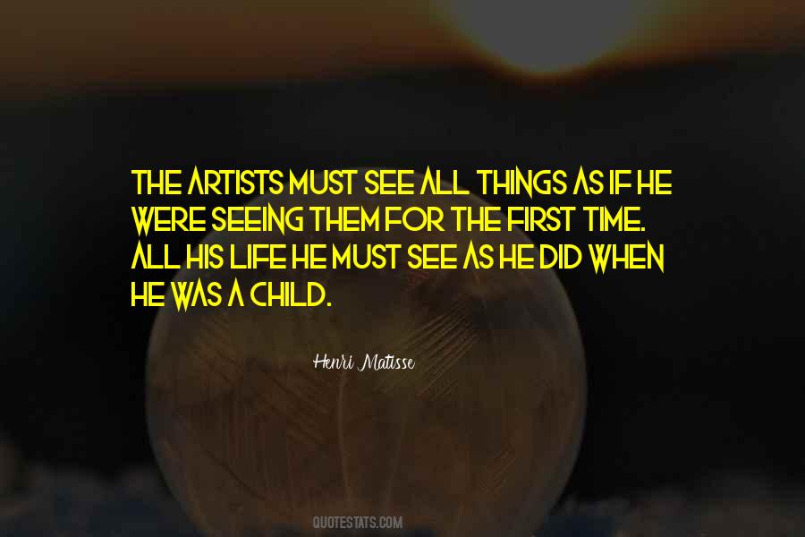 Quotes About Child Artists #1132682
