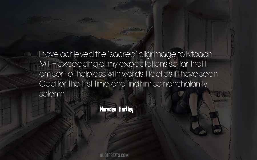 Marsden Hartley Quotes #1088525
