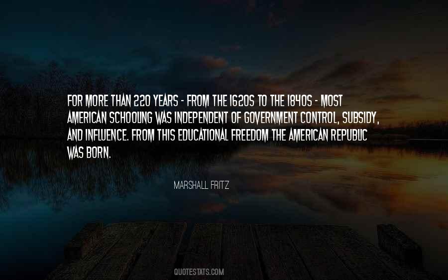 Marshall Fritz Quotes #16341