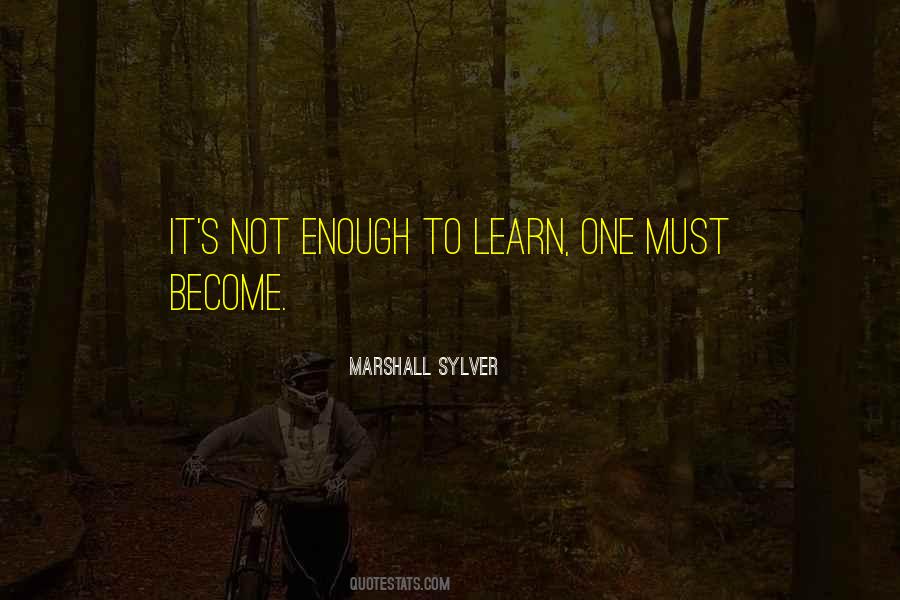 Marshall Sylver Quotes #1261702