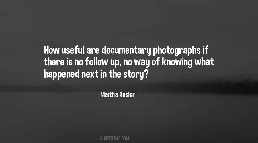 Martha Rosler Quotes #1602105