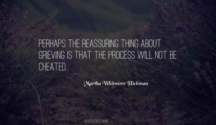 Martha Whitmore Hickman Quotes #521705