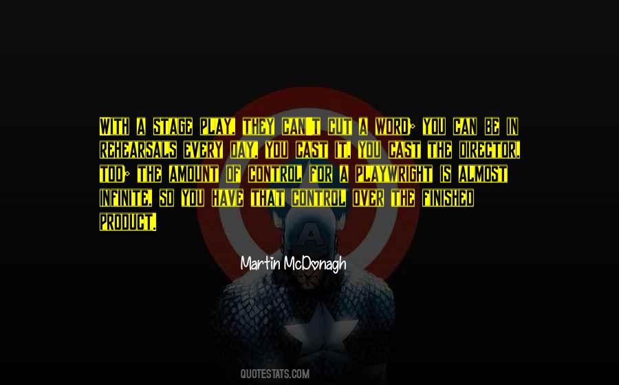 Martin Mcdonagh Quotes #1285468