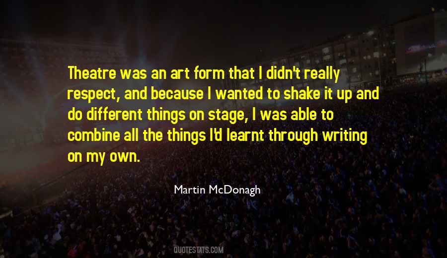 Martin Mcdonagh Quotes #139160