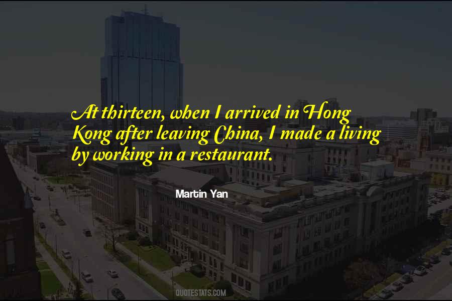 Martin Yan Quotes #1468440