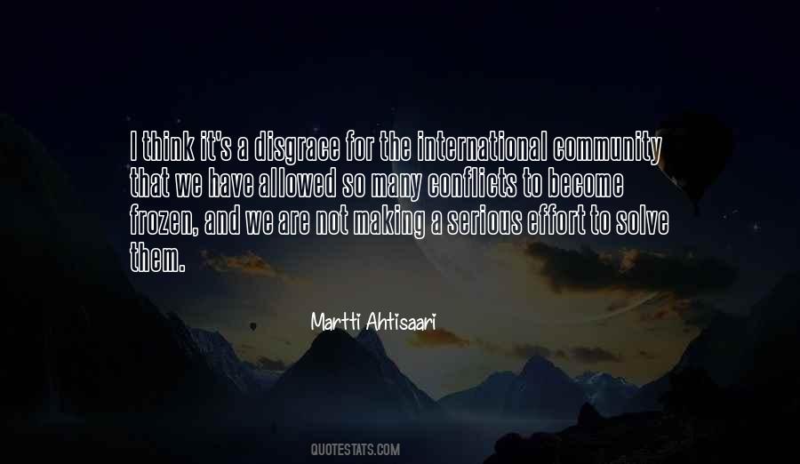 Martti Ahtisaari Quotes #130409