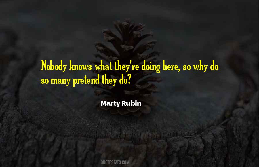 Marty Rubin Quotes #138364