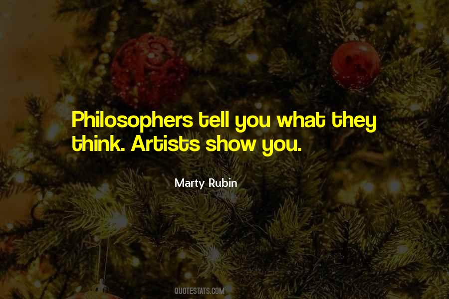 Marty Rubin Quotes #17656