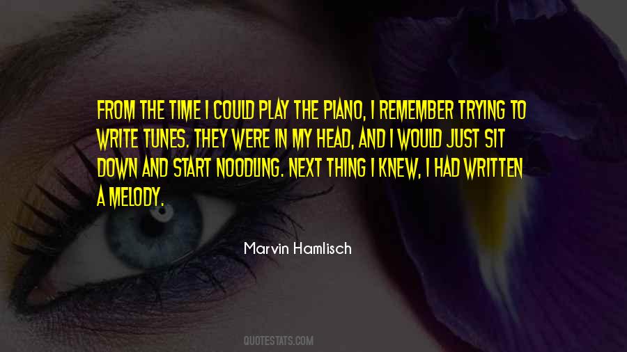 Marvin Hamlisch Quotes #875579