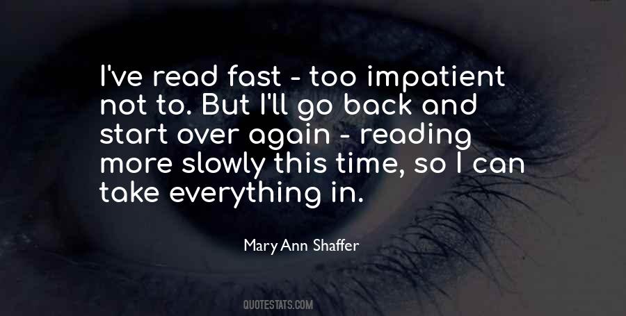 Mary Ann Shaffer Quotes #1375800